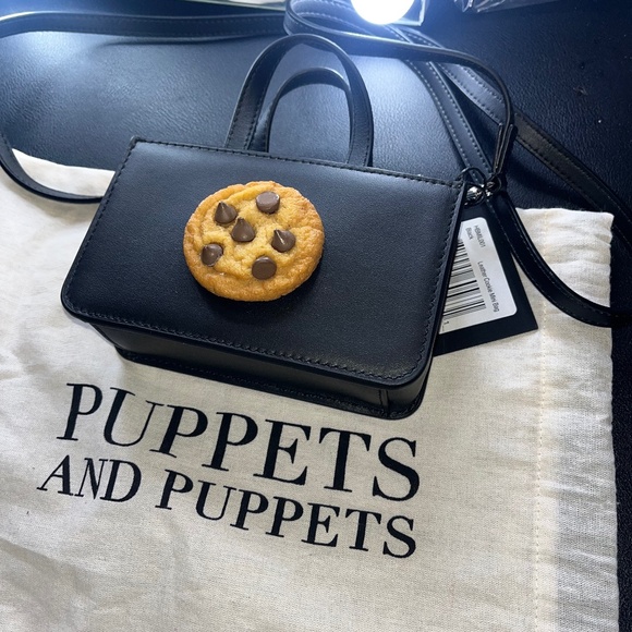 Puppets And Puppets SMALL LEATHER COOKIE BAG - Picture 1 of 6